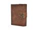 Genuine Handmade Leather Journal Dragon Embossed New Charcoal Color Notebook 